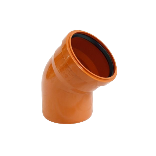 Отвод ПВХ д/нар.канализ. 90гр. Дн 110 по низкой цене