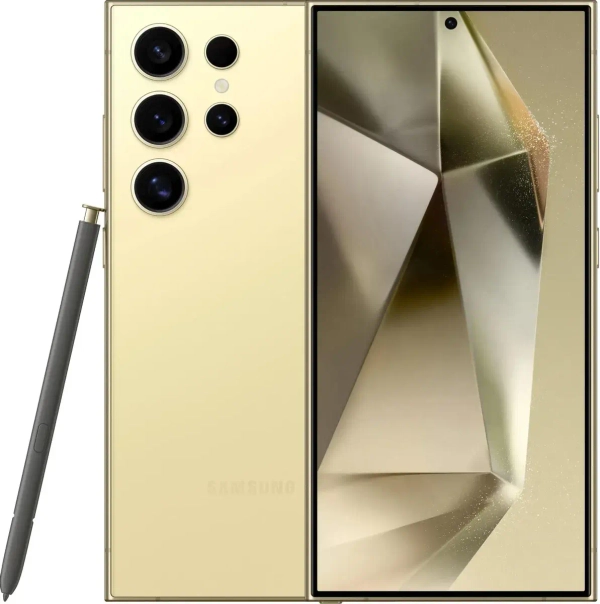 Смартфон Samsung Galaxy S24 Ultra 12 ГБ/1 ТБ (Жёлтый титан | Titanium Yellow) (Snapdragon)