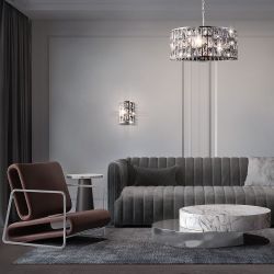 Хрустальная люстра Maytoni Gelid MOD184-PL-04-CH