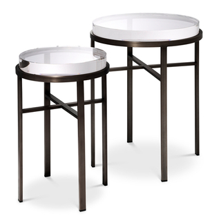 Приставной столик Side Table Hoxton set of 2 арт.114911