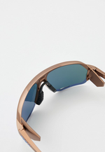 Спортивные очки с диоптриями 100% Norvik / Matte Copper Chromium / Blue Multilayer Mirror Lens