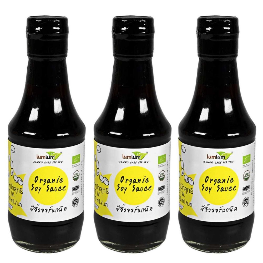 Соус Lum Lum Organic Соевый , 200 мл, 3 шт
