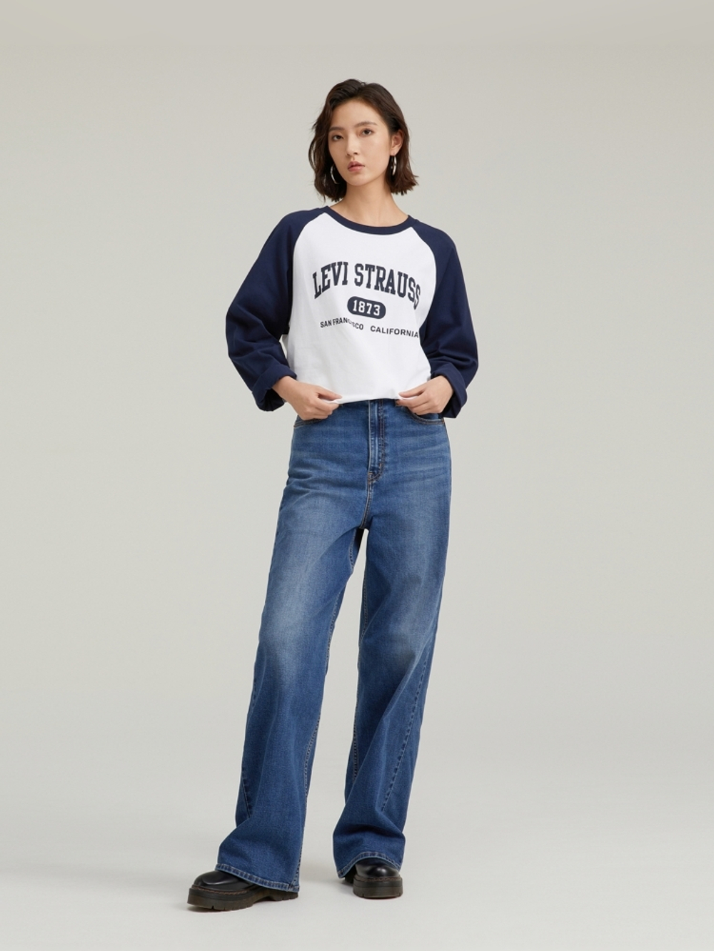 Женские свободные джинсы с завышенной талией Levi's High Loose 26872-0022