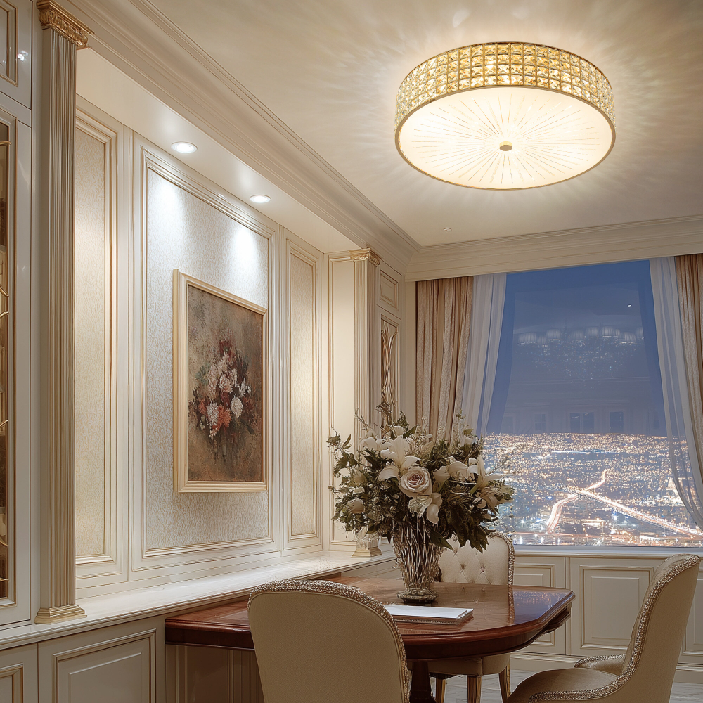 Citilux Портал CL324102 Люстра хрустальная Золото