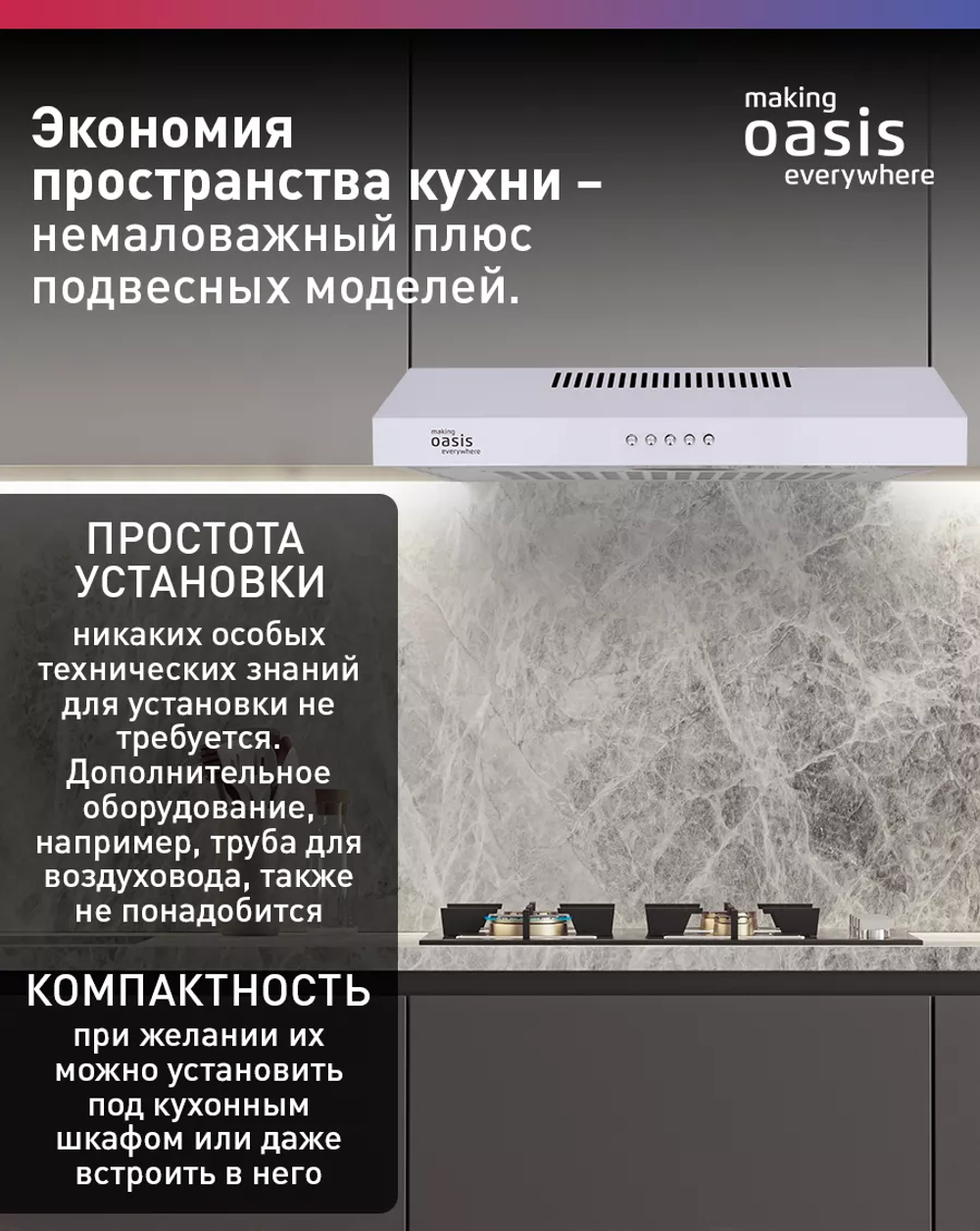 Вытяжка OASIS PO-50W