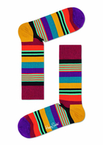 Носки унисекс Mistletoe Sock в полоску (Размер: 25) (Цвет: разноцветный)