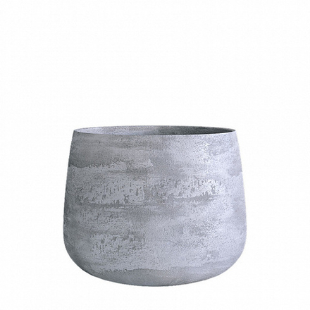 Кашпо CONE CONCRETE GREY LIGHT D60 H42