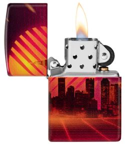Зажигалка Zippo Cyber City (48505) 3