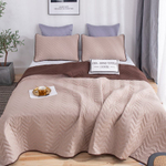 Покрывало однотонное двустороннее с наволочками ODP010