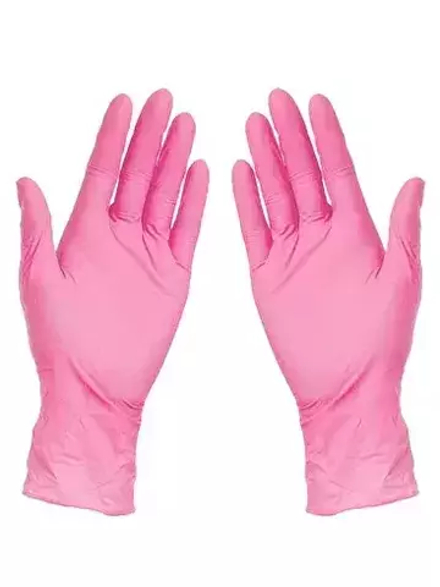 Перчатки нитриловые MATRIX Pink Nitrile (уп.50пар) XS 3,6гр медицинские диагностические