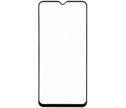 Закаленное стекло с цветной рамкой (fullscreen+fullglue) для Tecno Camon 20/20Pro DF (black)