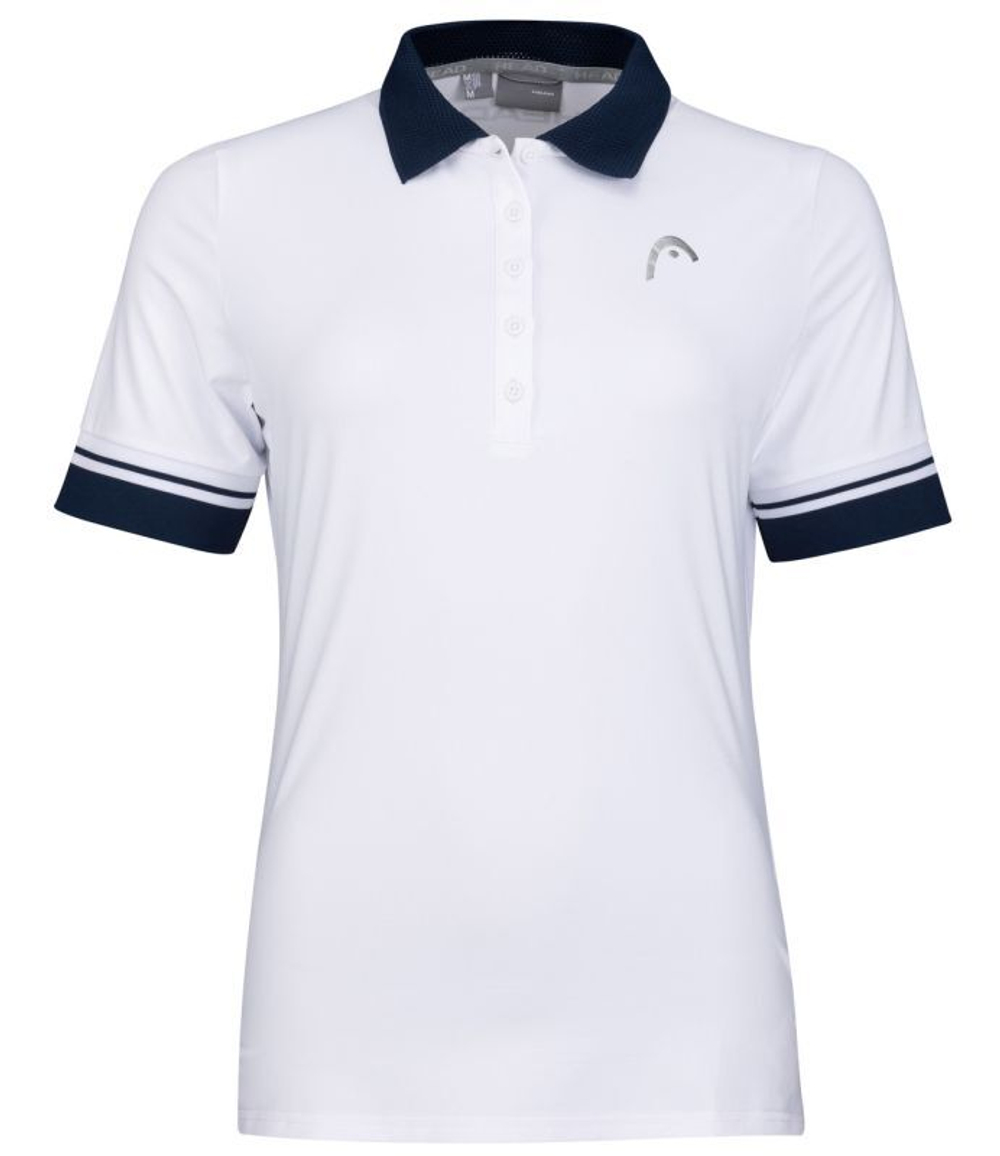 Женское поло Head Performance Polo II Shirt W - white