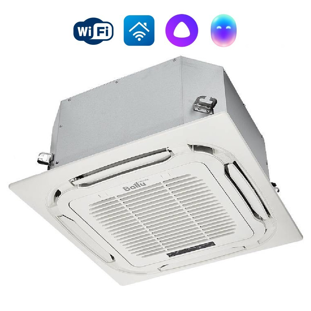Инверторная кассетная сплит-система Ballu Machine серии Universal DC BLCI_C-48HN8/EU_23Y (compact) комплект