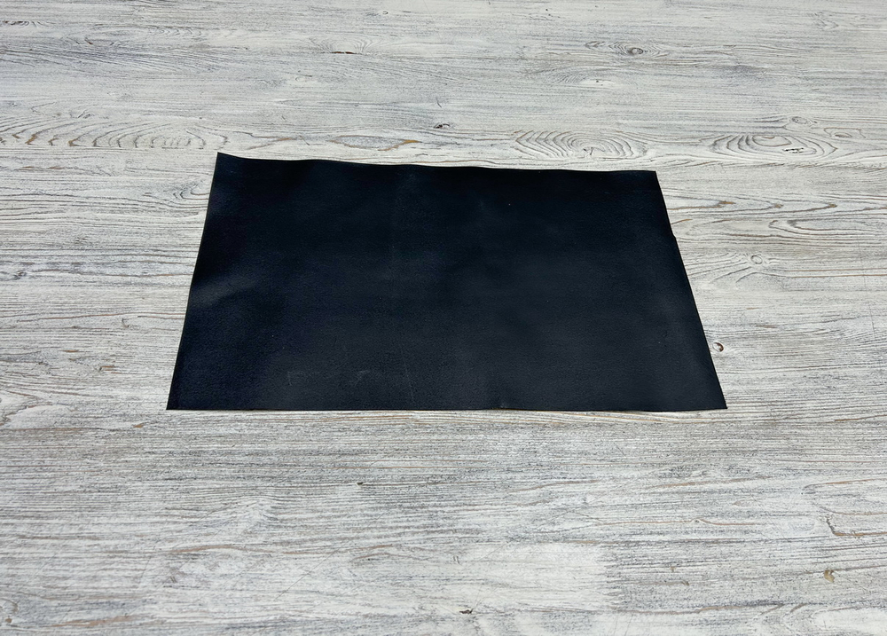 Спилок Миссури цв. Черный, толщ. 1,0-1,2 мм, ОТРЕЗЫ