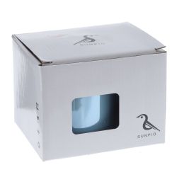 GAEM Кружка с крышкой и ложкой, 300 мл, L14 W9 H11 см, 4в.