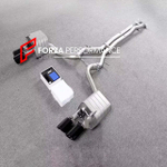 Спортивная выхлопная система с заслонками для Porsche Panamera 971 2.9T Порш Панамера