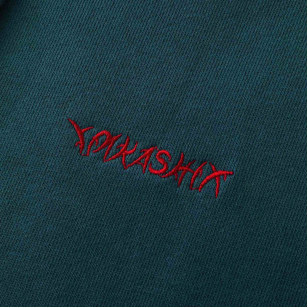 Купить Худи Ymkashix Zip HTF изумрудный/бордовый Худи Ymkashix Zip HTF изумрудный/бордовый