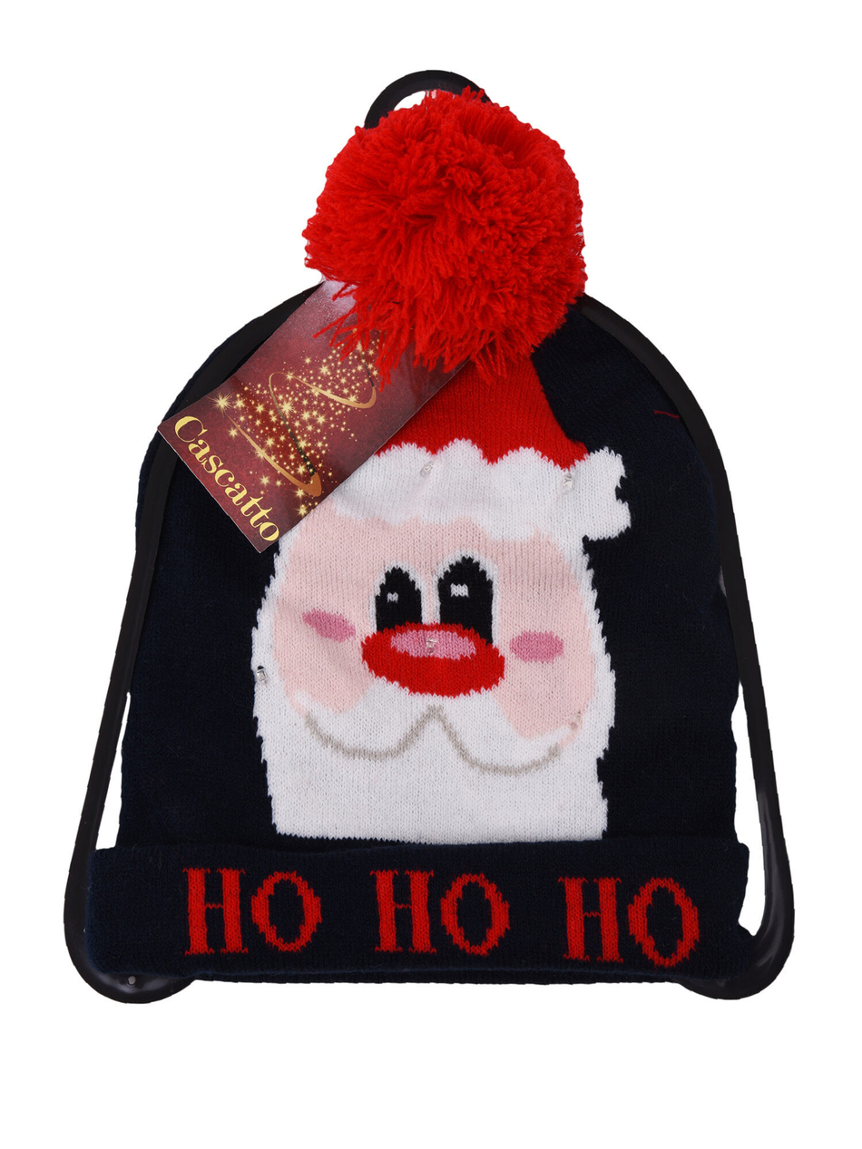 Шапка новогодняя со светодиодными лампочками.