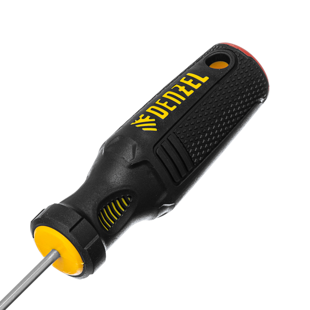Отвертка, PH0х100 мм, S2, 3к рукоятка Denzel 121727