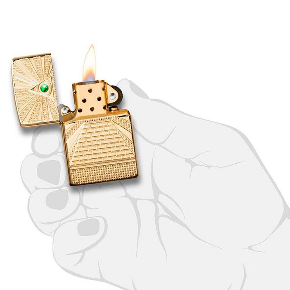 Зажигалка ZIPPO Armor Eye of Providence (49060) 2