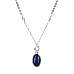 Колье Fiore Luna NATURAL LAPIS LN5152 BL/S