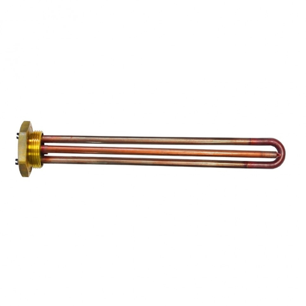 ТЭН 1,2кВт (1200Вт) RDT, резьбовой 42 мм для Ariston, De Luxe, Real, Thermex, под анод М6, 20290
