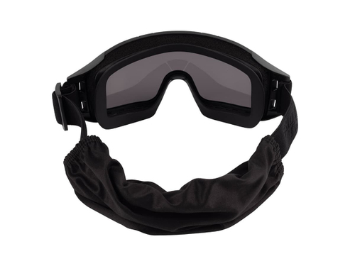 Маска стрелковая ShotTime Puma, защитная, чёрная, комплект с 3 линзами