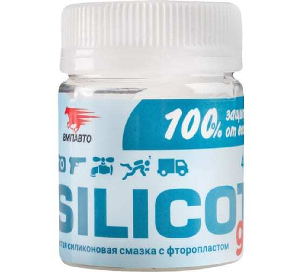 ГУСТАЯ СИЛИКОНОВАЯ СМАЗКА SILICOT Gel 40Г БАНКА ВМП2204