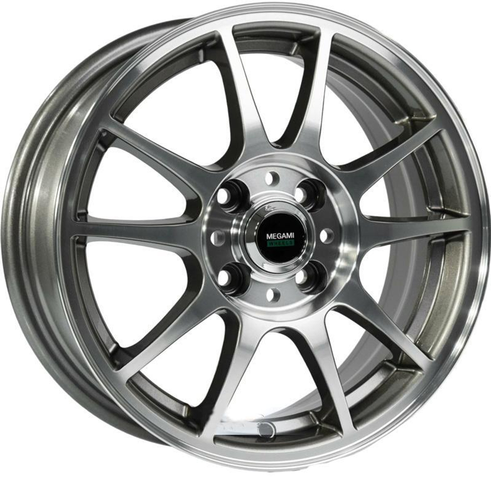 Megami MGM-5 6x15 4x100 ET 46 Dia 54.1 (GMF)