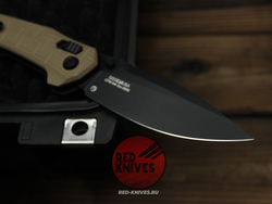 Нож Zero Tolerance 0203 - рукоять Desert, клинок черный