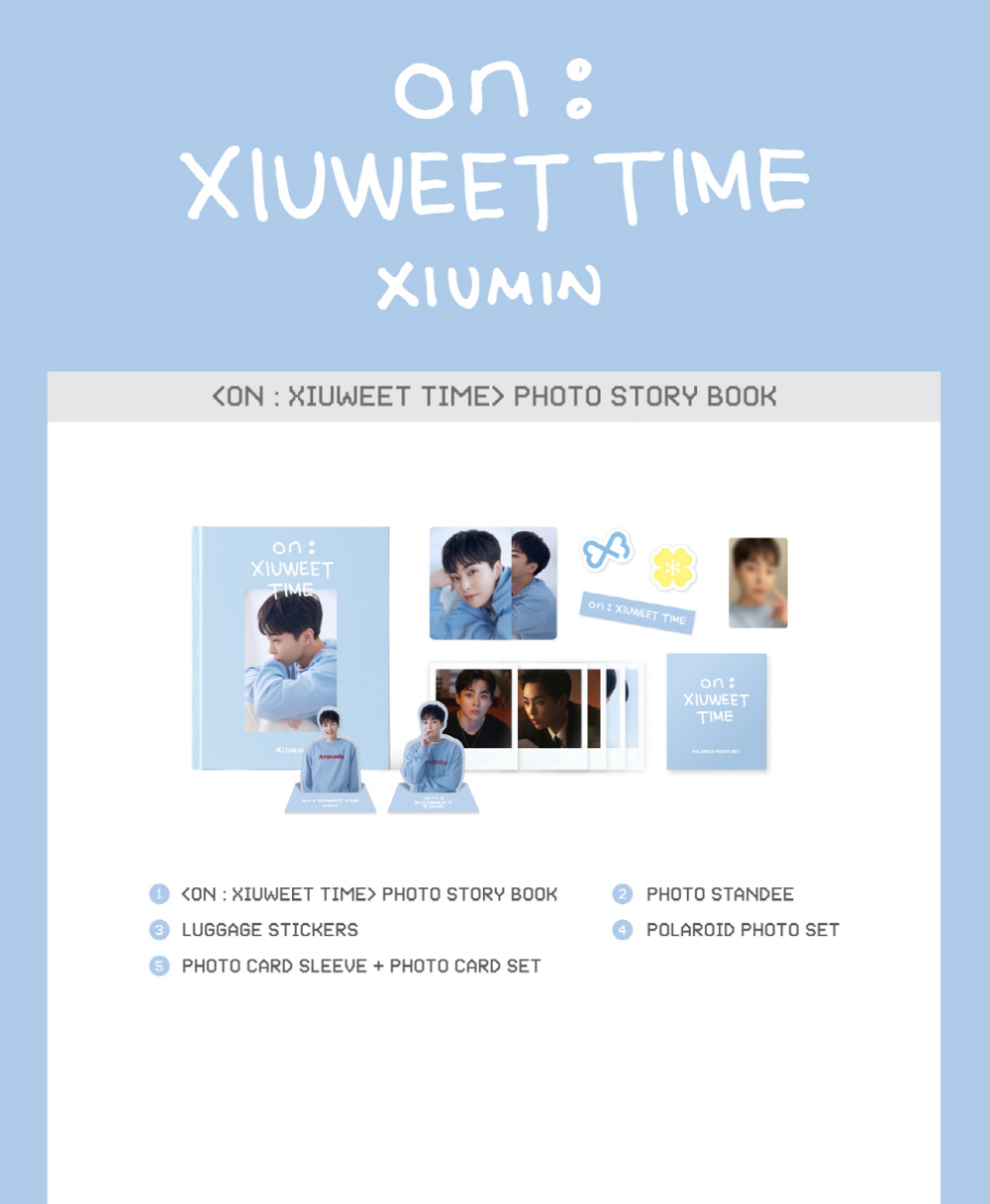 EXO XIUMIN - ON : XIUWEET TIME PHOTO STORY BOOK