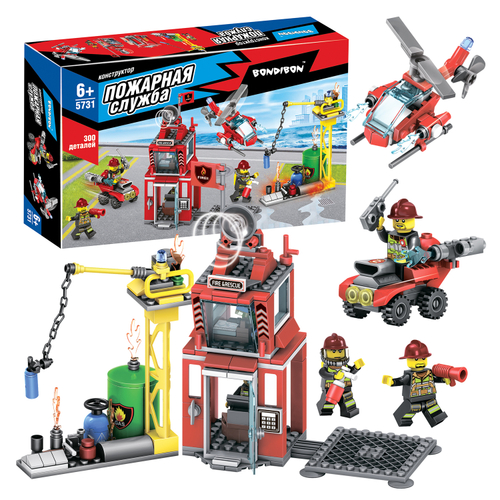 Конструктор Пожарная Служба Пожарная команда