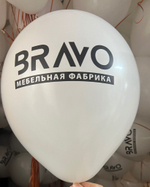 Шары с логотипом (минимум 100 шт.)