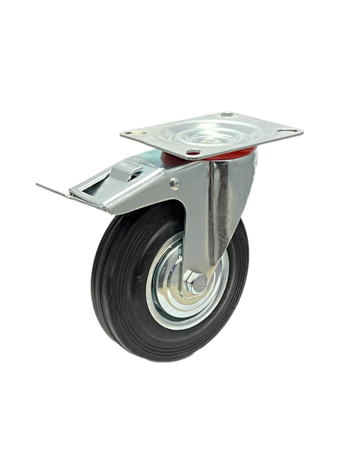 КОЛЕСО С ДВОЙНЫМ ТОРМОЗОМ WDB125 120ММ 1ШТ