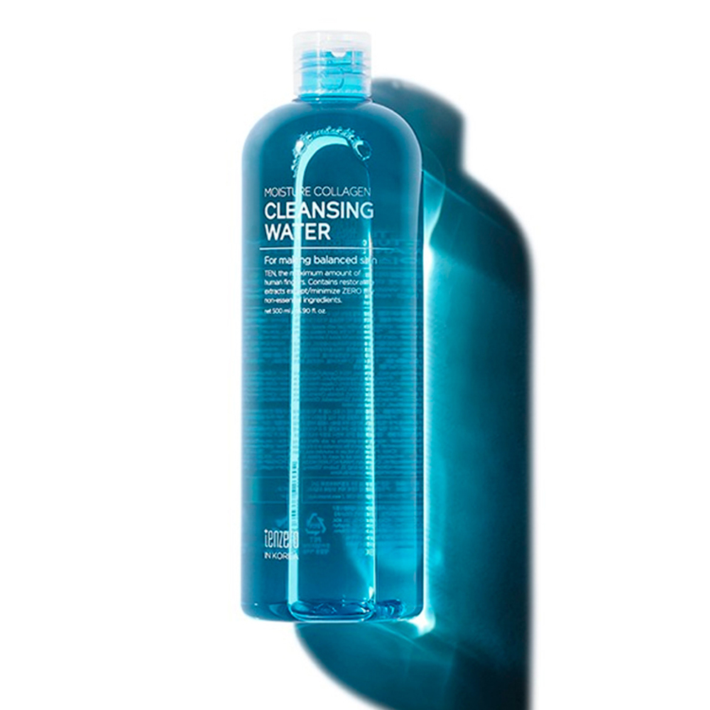Мицеллярная вода с коллагеном TENZERO Moisture Collagen Cleansing Water 500 мл