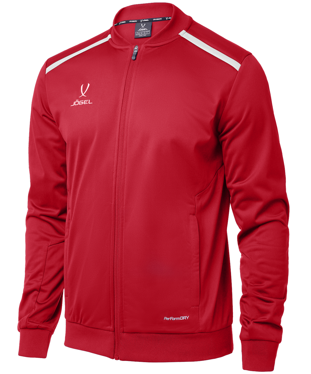 Олимпийка DIVISION PerFormDRY Pre-match Knit Jacket, красный, детский