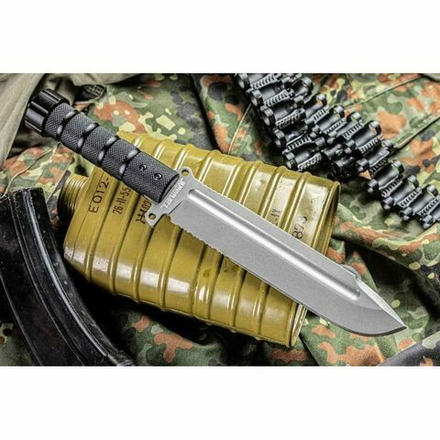 Нож выживания Survivalist Z D2 TacWash Serrated