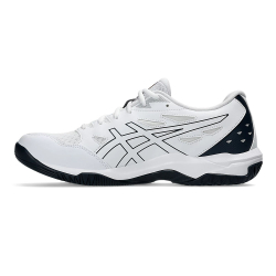 Кроссовки волейбольные мужские ASICS Gel-Rocket 11 1071A091 103, р.12,5 (рос.45.5), бело-т.синий