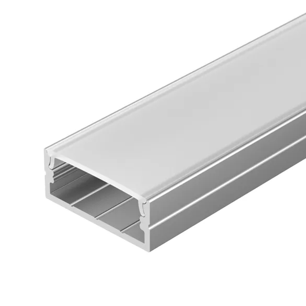 Профиль с экраном ARH-WIDE-H10-2000 ANOD+OPAL (Arlight, Алюминий) 036768