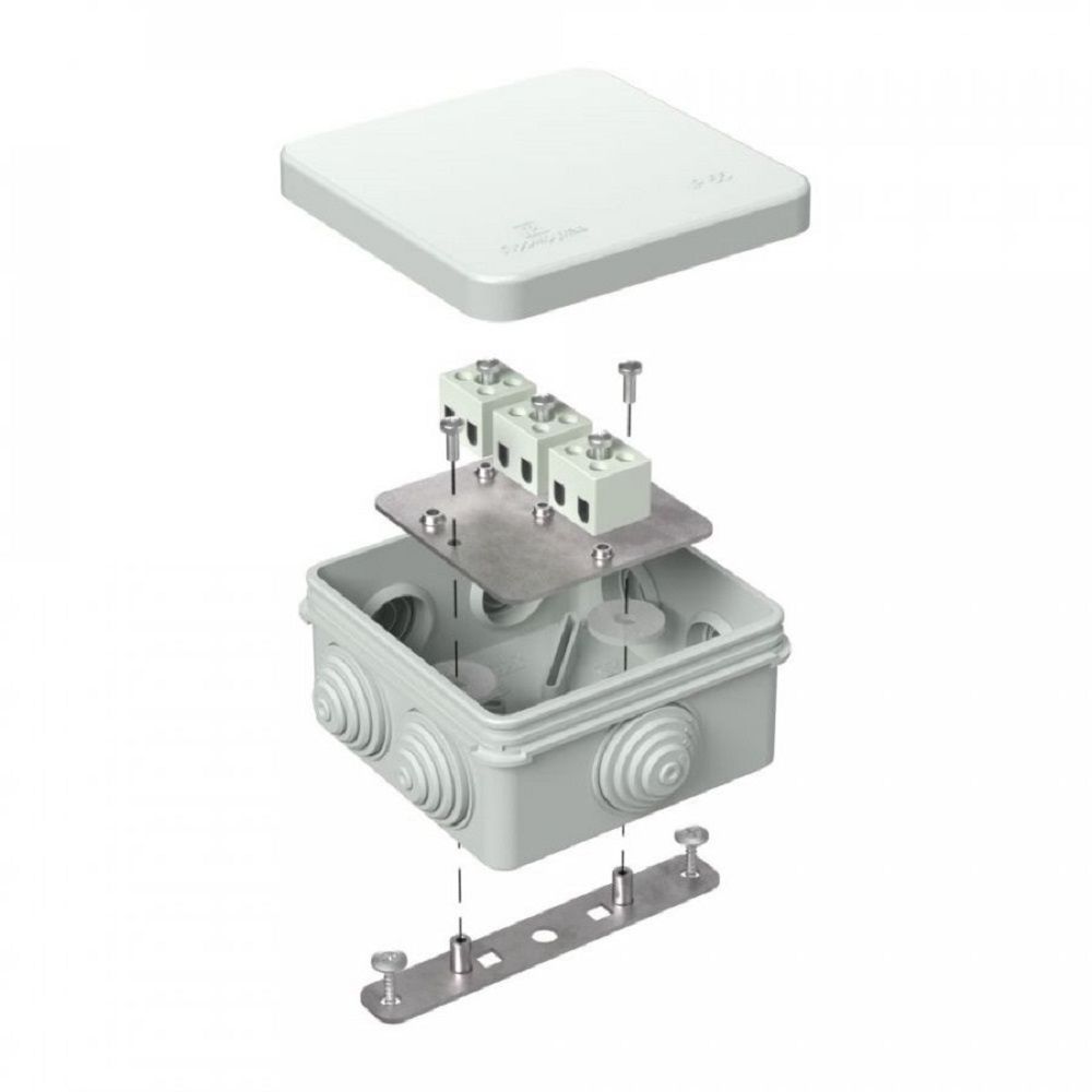 Коробка огнестойкая для о/п Е15-Е120 80х80х40 40-0210-FR1.5-6