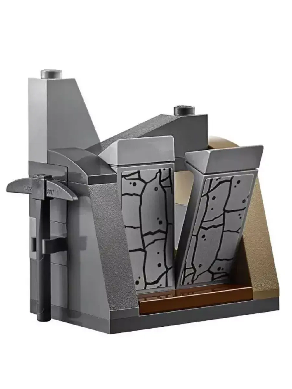 Конструктор Сити Трактор для горных работ 132 детали 10874