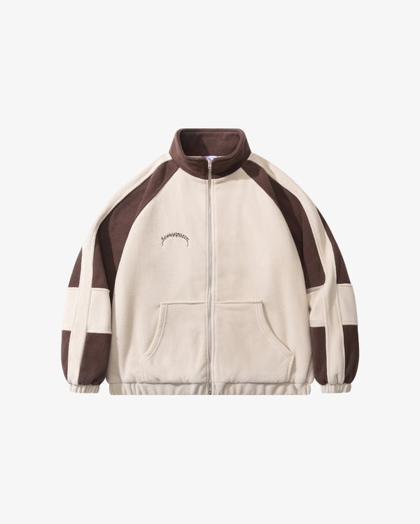 Толстовка Turbo fleece Zip песочный/коричневый - фото 2