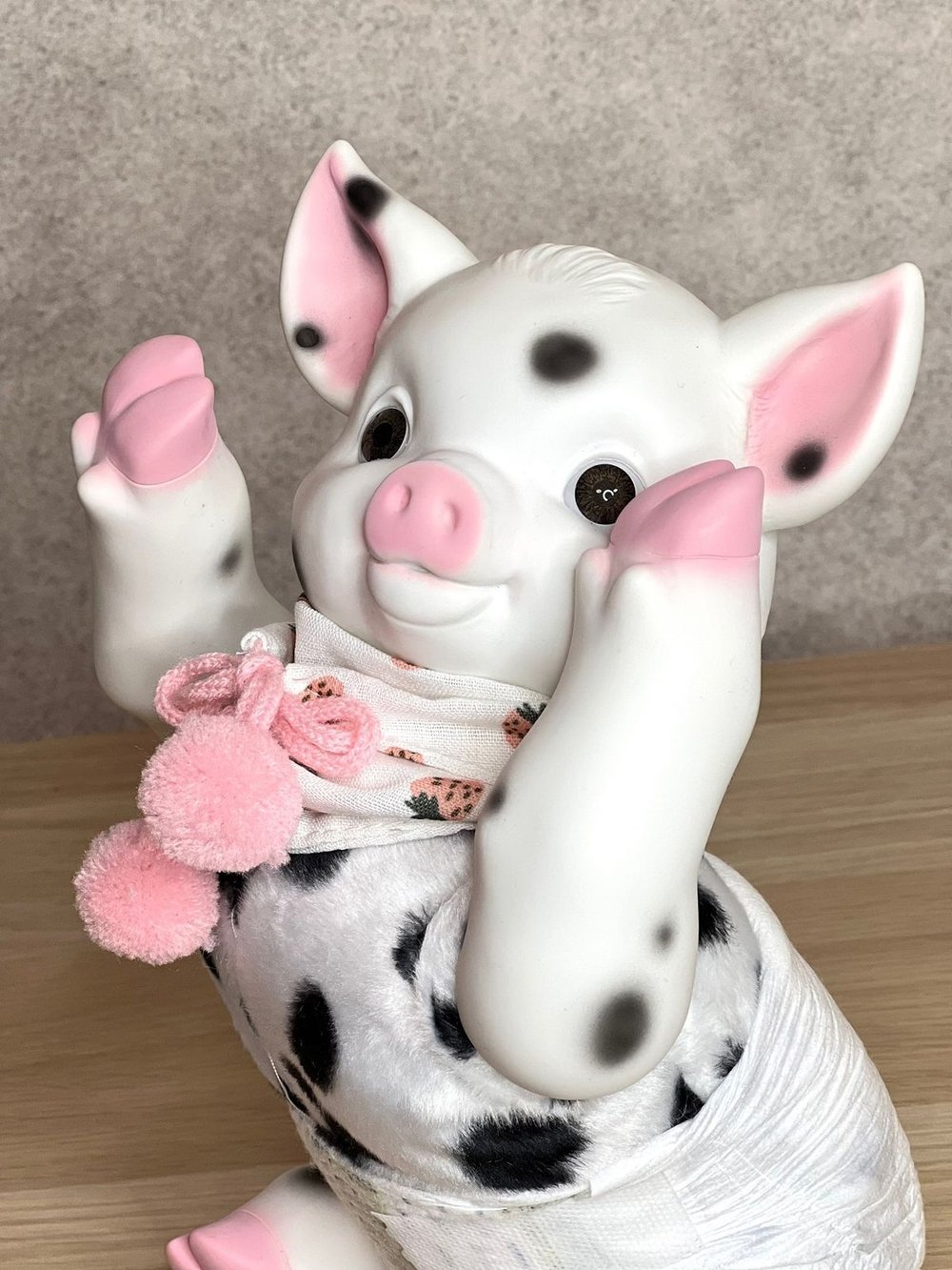 Игрушка мягконабивная 35см AniReal Хрюшка (60140)