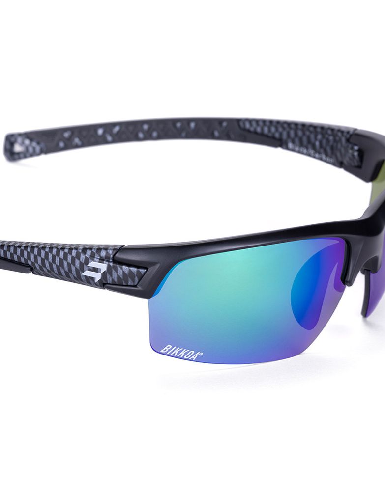 Очки спортивные Bikkoa Goat (зеленые линзы)