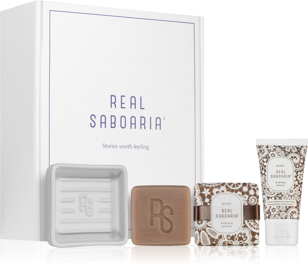 Real Saboaria Bilros Almond - подарочный набор /   / GTIN 5600396237438