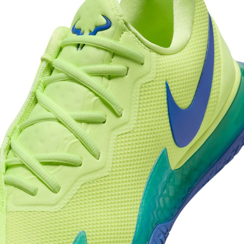Мужские кроссовки теннисные Nike Zoom Vapor Cage 4 Rafa - зеленый