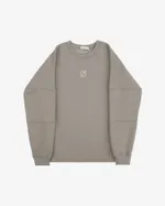 Толстовка ONE TWO "MULTICOLOR"  Реглан Начес Мокрый Снег