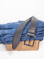 Ремень кожаный для джинсов
