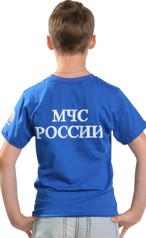 Футболка детская василек МЧС