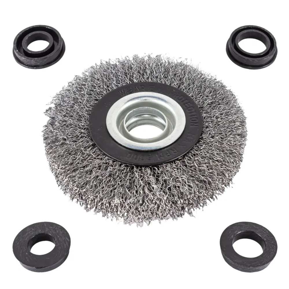 Кордщетка дисковая 100мм RockForce##Rock FORCE RF-BWT104